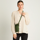 Porta Celular De Suede Texturizado Camel