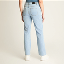 JEANS CELESTE CORTE SEMI FLARE