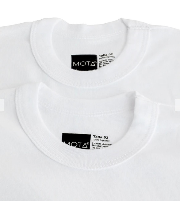 CAMISETA MANGA LARGA PACK 2 ALGODÓN